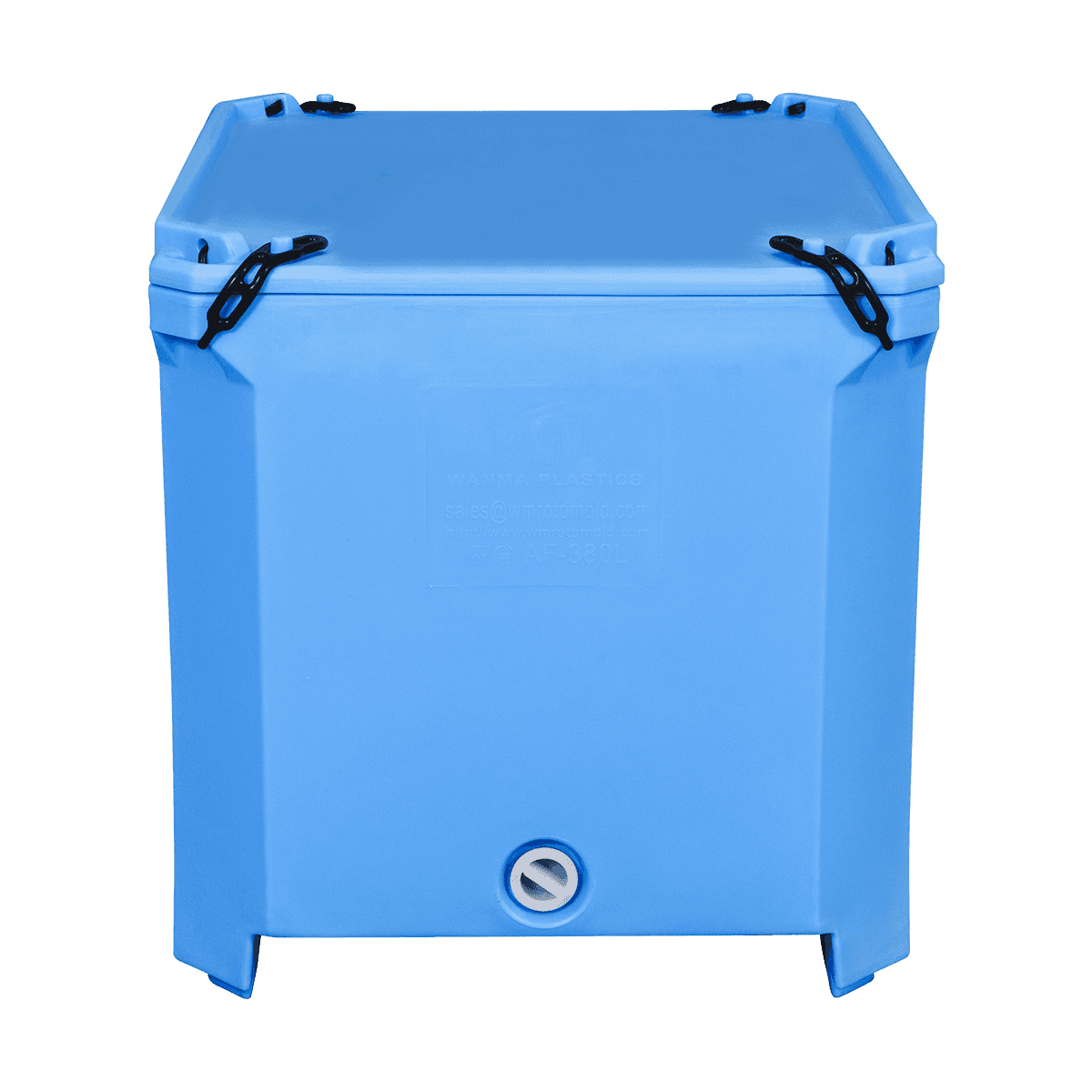 AF-380L Insulated Fish Tubs Seafood Industrial Gamit ang mga lalagyan ng plastik