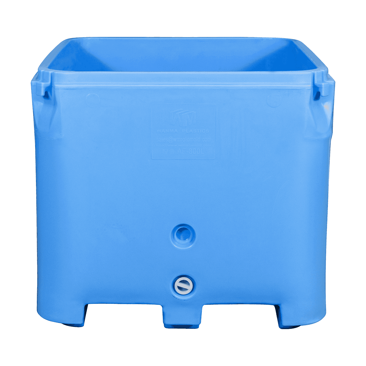 Ang AF-800L nanobubble oxygenation para sa recirculate na aquaculture insulated plastic container